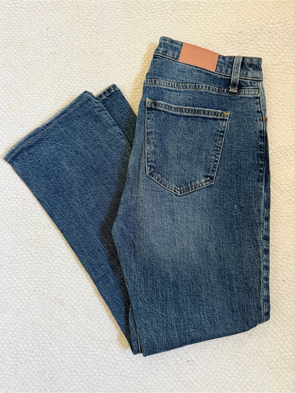 PISTOLA Denim Jeans - Straight Fit - Cropped